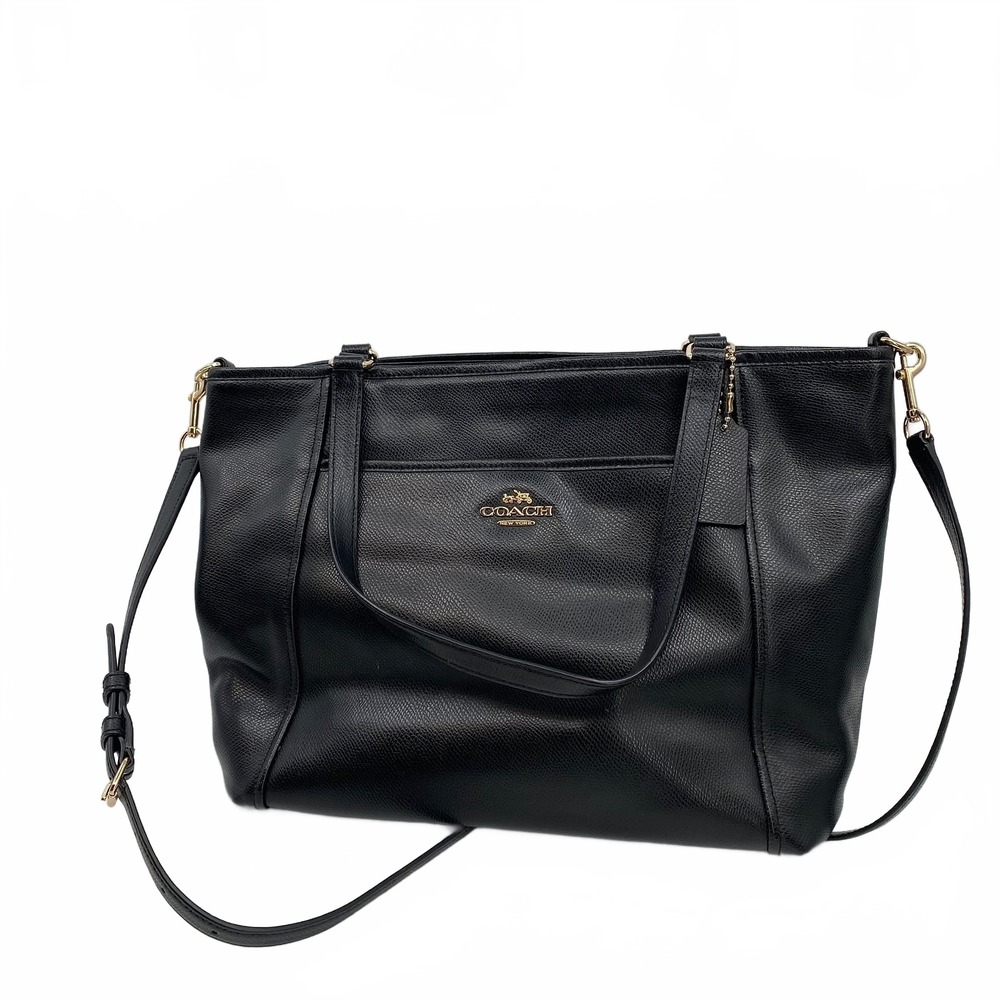 Coach Black Shoulder Bag Cross-Body Strap